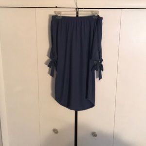 Off the shoulders dress